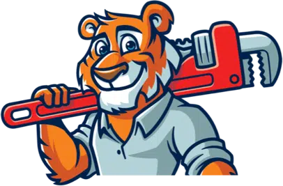 tiger with wrench
